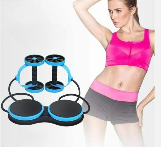 Abdominal Roller Wheel with Knee Pad